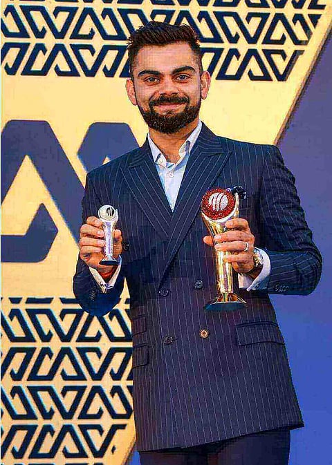 Kohli receives  Polly Umrigar Award