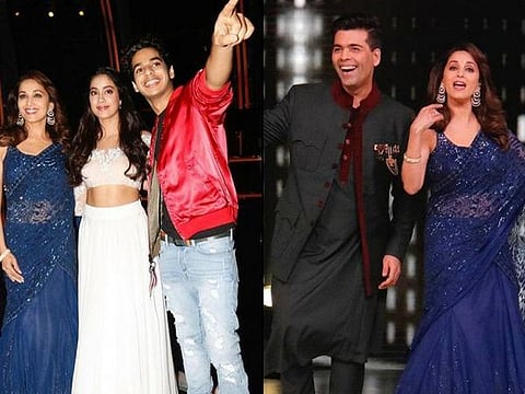 ঈশান খাট্টাৰ আৰু জাহ্নবীক দেখা পোৱা গ'ল "ডাঞ্চ ডিৱানে' মঞ্চত