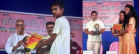 Akhil Bharatiya Vidyarthi Parishad (ABVP) felicitates 62 students
