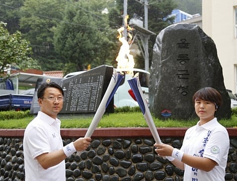 Asian Games torch arrives in Indonesia