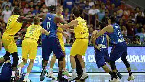 Australian players banned for Basketball World Cup Qualifier brawl
