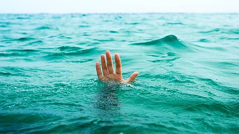 Boy feared drowned