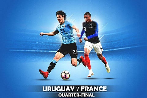 Quarter-final: फ्रांसआ उरुगेखौ 2-0 आ फेजेनो