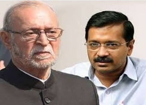Kejriwal, Baijal spar again