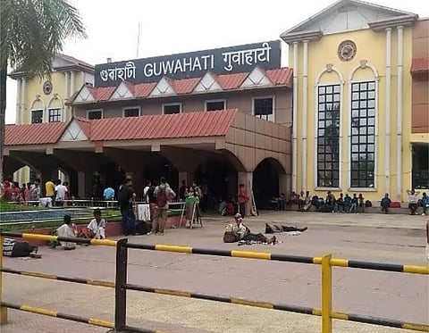 Railway Protection Force (RPF) rescued three Trafficked minors from Guwahati Railway Station