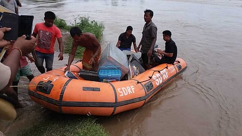 Flood Alert in Dhansiri Subdivision, Assam