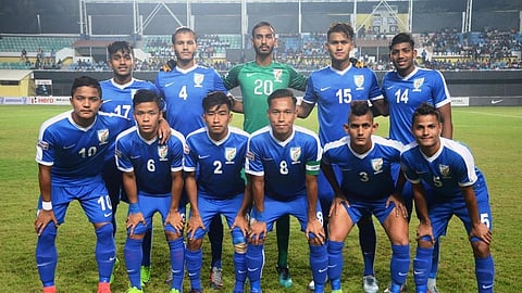 History making India U-20 Football team returns home