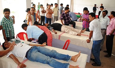 Mobile Blood Donation Camp in Mangaldai