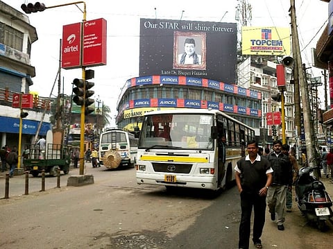 Plying of vehicles diverted from Paltan Bazaar