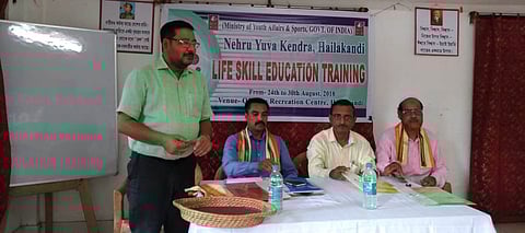 Life skill training organized by Nehru Yuva Kendra Sangathan