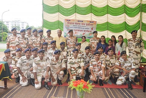 ITBP Celebrates Raksha Bandhan with Sisters of Seemant Chetna Manch Purvotar