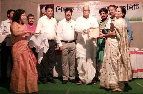 29 teachers felicitated in a lacklustre function at Silchar