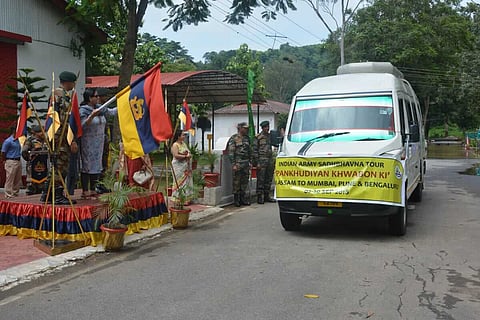 Army Flags Off Education Tour for Girl Students