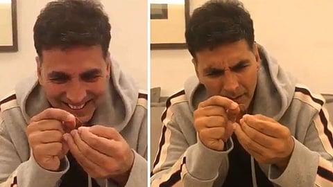 Sui Dhaaga Challenge: Watch Video of Akshay Kumar Failing to Thread a Needle
