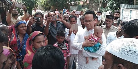 MP Gaurav Gogoi Provides Financial Aid to the Electrocution Victims’ Families from his Salary