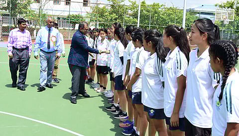 CBSE Basketball meet kicks off at Miles Bronson Residential School, Borjhar