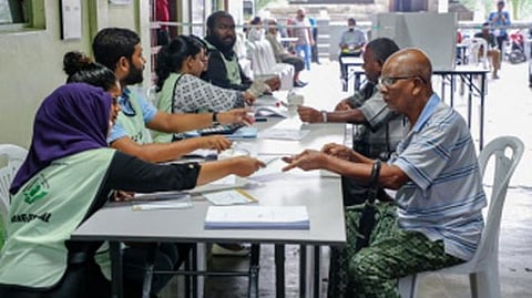 Voting Underway in Maldives
