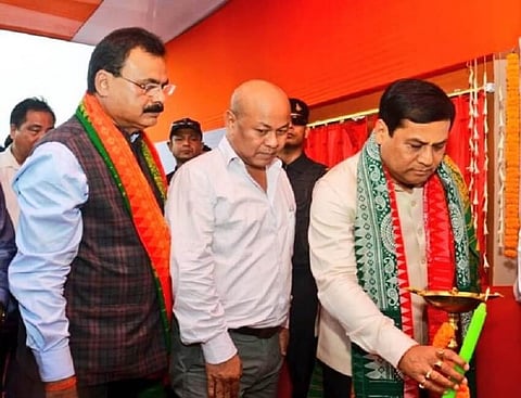 CM Sarbananda Sonowal Inaugurates Indo-Bhutan Border Trade Centre at Darranga