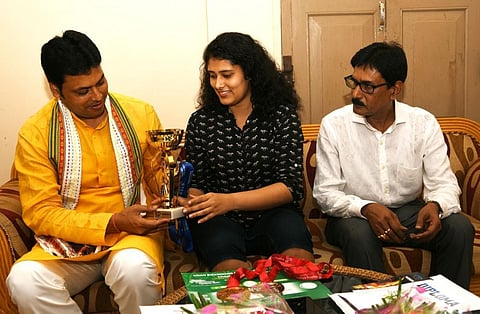 Female Kick Boxer from Tripura Clinches Bronze Medal in International Competition