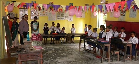 Gunotsav held at Lalumia LP School in Silchar