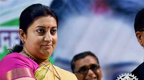 Irani Attacks Odisha Government For Depriving People of Central Schemes
