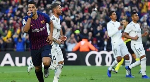 Luis Suarez scores hat trick as Barca destroy Real Madrid