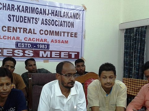 All Cachar Karimganj Hailakandi Students Association (ACKHSA) slams Mrinal Hazarika for provocative statements