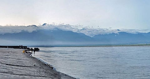 Siang flows normal in Arunachal after breach in artificial barrier