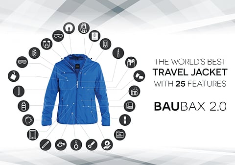 Grooming & Accessories: BauBax 2.0-The jacket for frequent flyers