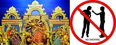 Tobacco Free Zone: District Administration urge Puja Committees to display Two Hoardings at every Puja Pandals
