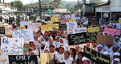 Mass women rally against polygamy: Arunachal Pradesh