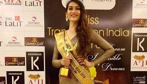India gets her First Trans beauty Queen: Veena Sendre from Chhattisgarh