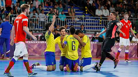 Brazil win futsal gold  at Youth Olympics