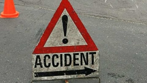 Speeding Bolero rams five motorbikes parked street side in Jayanagar, Guwahati