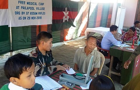 Assam Rifles organizes free medical camp in Silchar