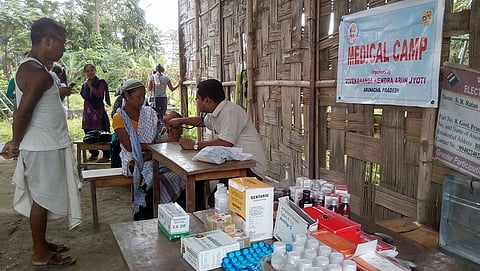 Bhalukpong Hope Health Centre (HHC) organizes medical camp