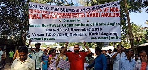 Non-tribal organizations demand regional council in Karbi Anglong