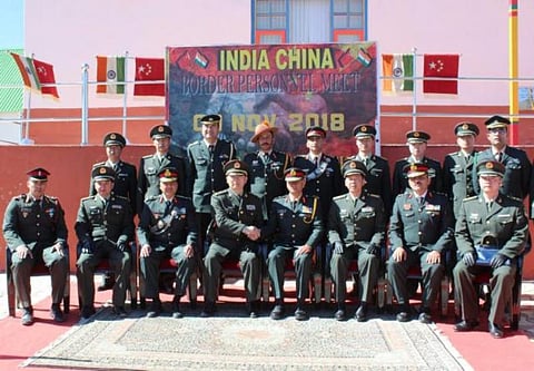 First Major General level  Border Personnel Meeting (BPM)at Tawang