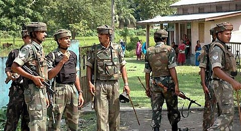 Massive security blanket for violence free Panchayat polls in Assam
