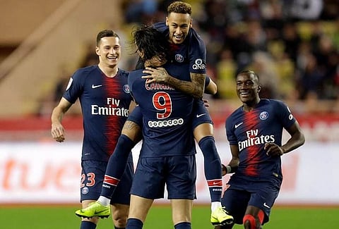 Paris Saint-Germain (PSG) rout Monaco to stay perfect in Ligue 1