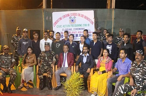 CRPF organizes job orientation coaching programme at Diphu