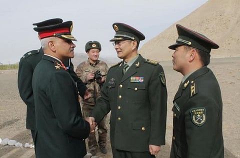 Indian, Chinese armies take part at Bum-La Border Personnel Meeting (BPM)