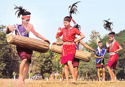 Wangala festival keeps alive traditions in a colourful manner