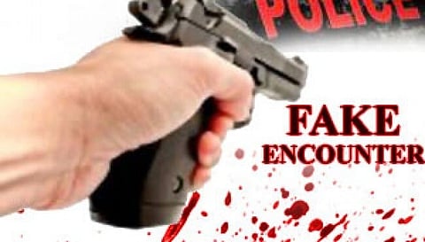 Armed forces and fake encounters