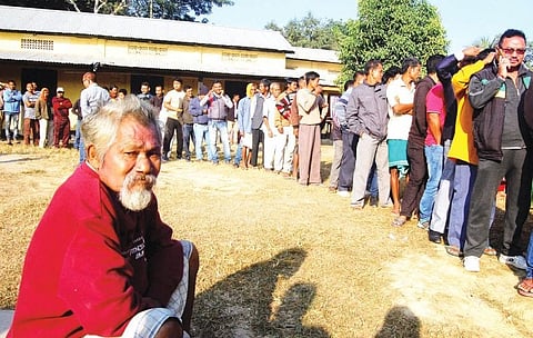 Peaceful Panchayat Polling in Kamrup(M), Turnout 74%