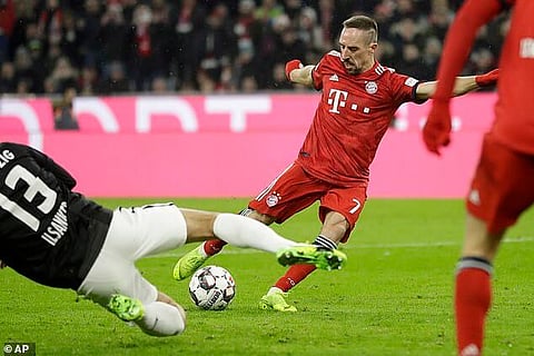 Ribery’s Late Goal Boosts Bayern