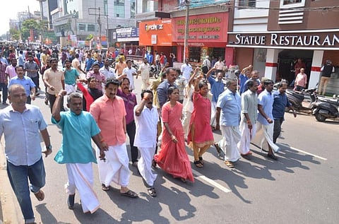 Kerala shutdown called as two women pray at Sabarimala