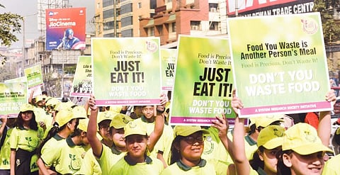 Don’t You Waste Food (DYWF) Has Conducted A Walk To Reclaim The Future