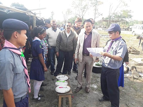 Scouts, guides camp held in Arunachal