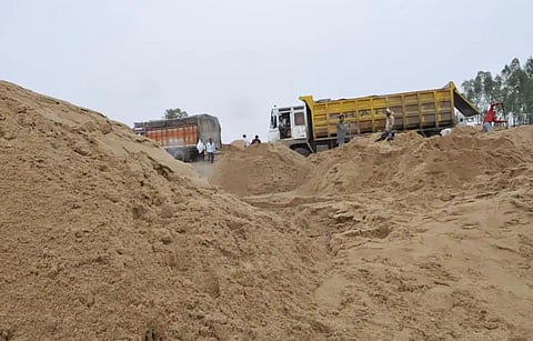 Illegal mining of sand, stone continues unabated, three dumpers seized in Tangla